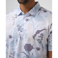 Travis Mathew Tropical Fusion Golf Polo Shirt - White