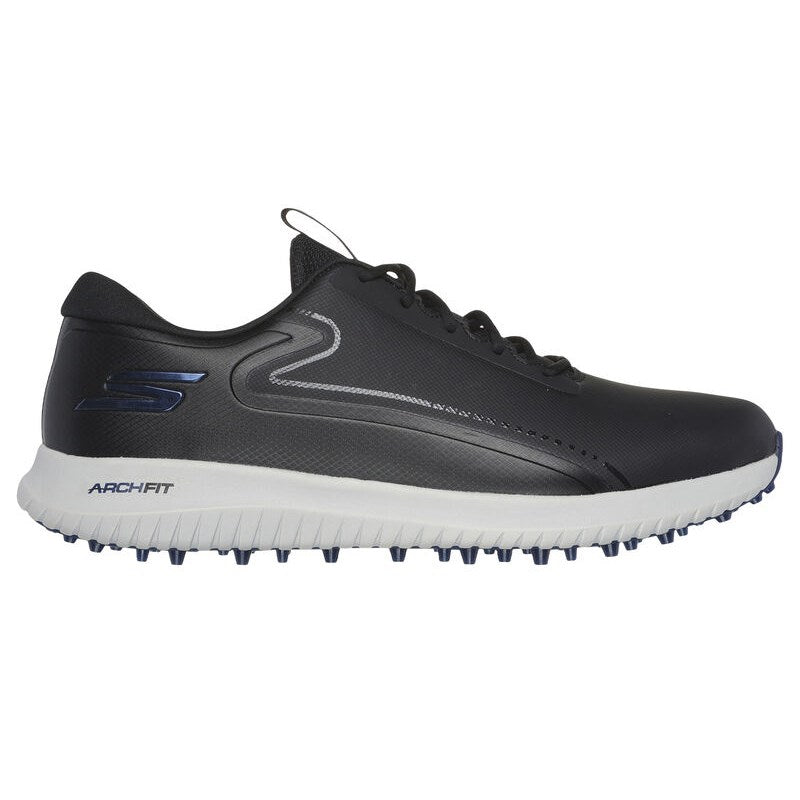 Skechers Go Golf Max 3 Spikeless breda golfskor - Svart/ grått