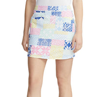 RLX Ralph Lauren Women's Printed Aim Skort - Patchwork