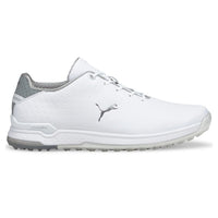 Puma Proadapt AlphaCat Leather Golf Shoes - Puma White/Puma Silver