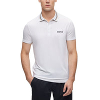 Boss Paddytech Golf Polo Shirt - White