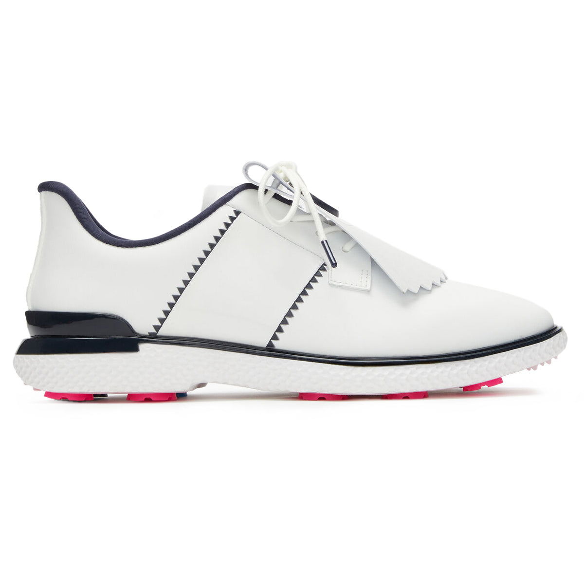 G/ fore Women's Gallivan2r Side Stripe Golf Shoes - Snow/ Twilight