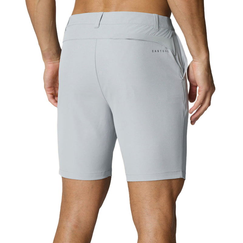 Castore Lightweight Club Golf Shorts - Mid Grey/Gunmetal