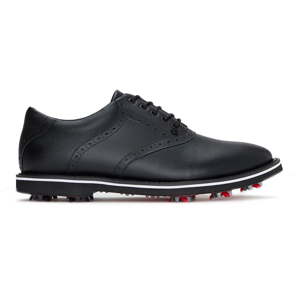 G/Fore G/Lock Gallivanter Pebble Leather Sadel Golf Shoes - Onyx