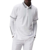 J.Lindeberg Austin Regular Fit Golf Polo Shirt - White