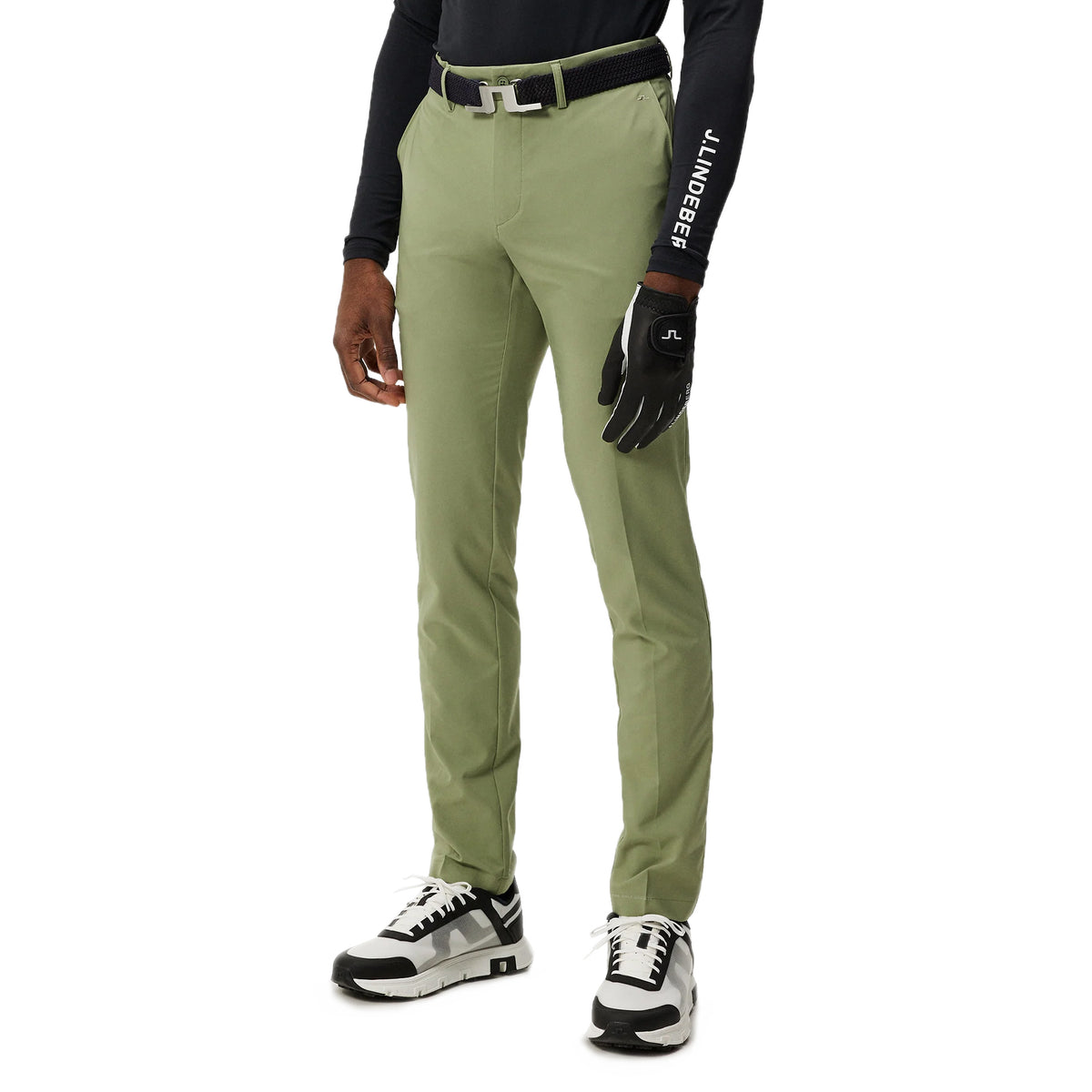 J.Lindeberg Elof Golf Pants - Oil Green