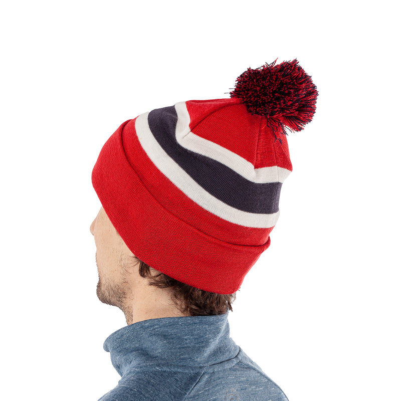 Galvin Green Leighton Isoling Golf Beanie - Navy/Red/White