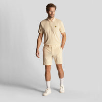 Lyle & Scott Golf Tech Polo Shirt - Sand Dune