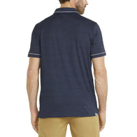 Puma Cloudspun Monarch Golf Polo Shirt - Navy Blazer Heather/ High Rise