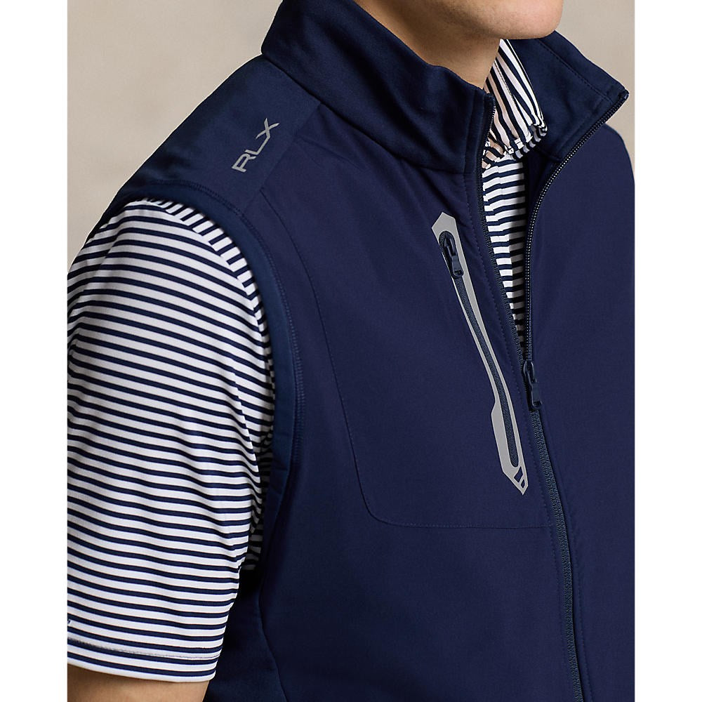 RLX Ralph Lauren Panelled Stretch Terry Vest  - French Navy