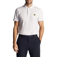 Lyle & Scott Golf Tech Polo Shirt - White