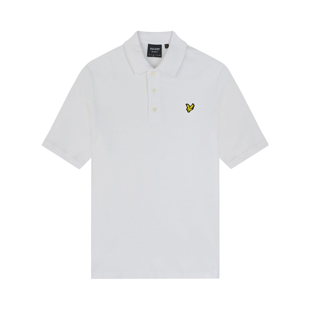 Lyle & Scott Milano Cotton Polo Shirt - White