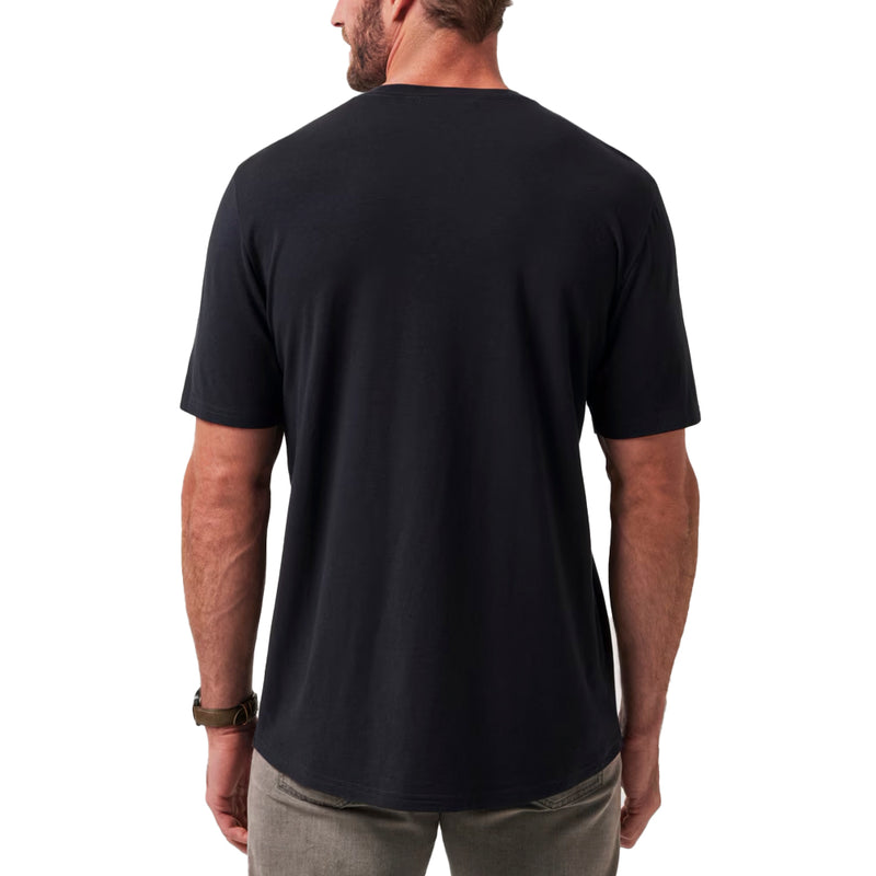 Travis Mathew Cloud Crew Golf Tee - Svart