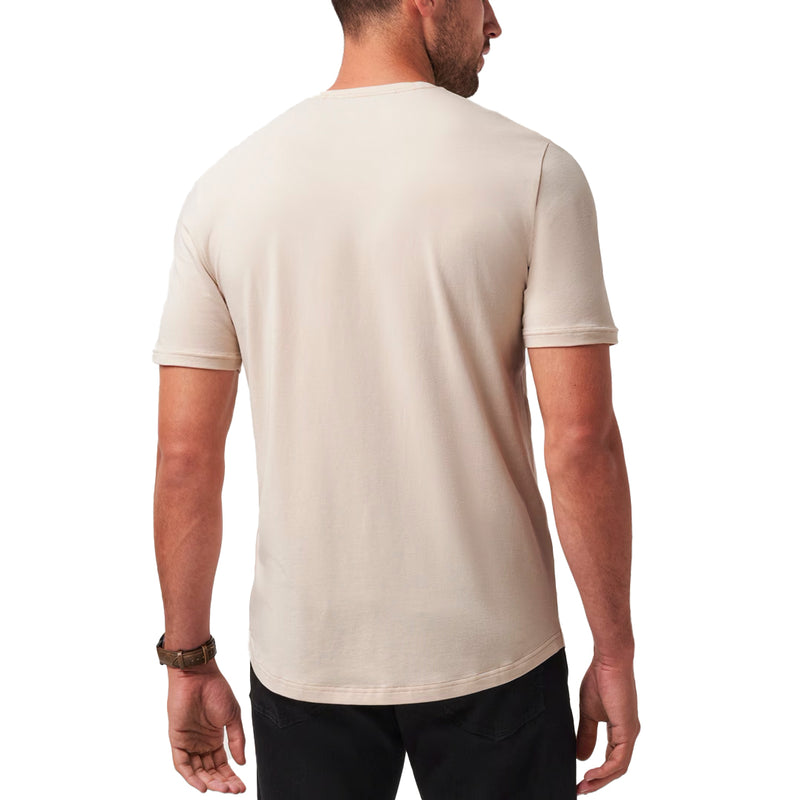 Travis Mathew Cloud Crew Golf Tee - Italiensk sand