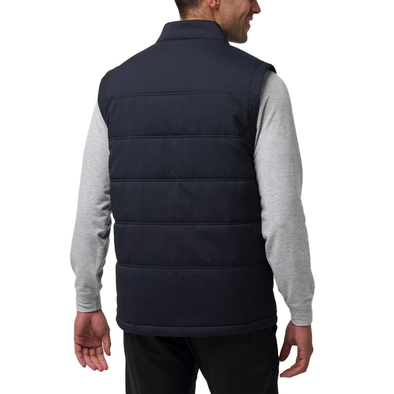 Travis Mathew Palisades Puffer Golf Vest - Svart