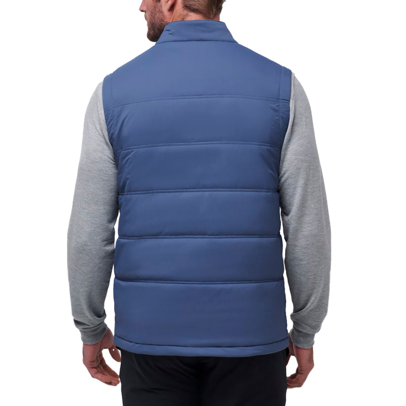 Travis Mathew Palisades Puffer Golf Vest - Navy