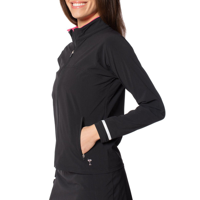 Golftini Women's Be An Athlete Golf Jacket - Black