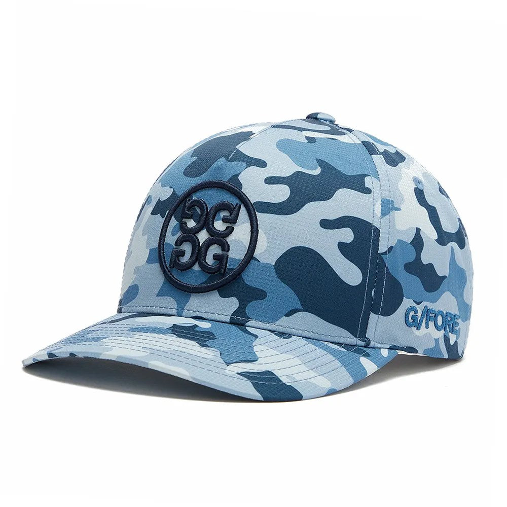 G/Fore Camo Circle G's Snapback Hat - Slate