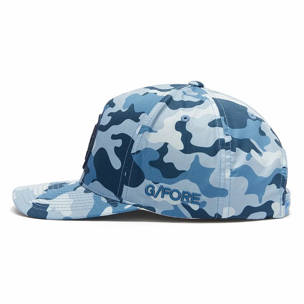 G/Fore Camo Circle G's Snapback Hat - Slate