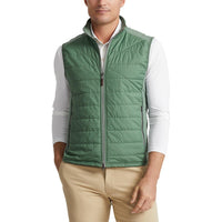 RLX Ralph Lauren Cool Wool Full Zip Vest - Fatigue