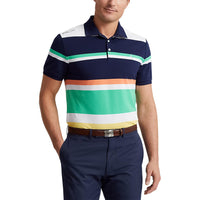 RLX Ralph Lauren Performance Pique Golf Polo Shirt - French Navy Multi