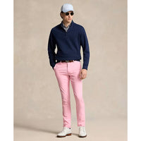 RLX Ralph Lauren Slim Fit Performance Twill Golf Pant - Pink Flamingo