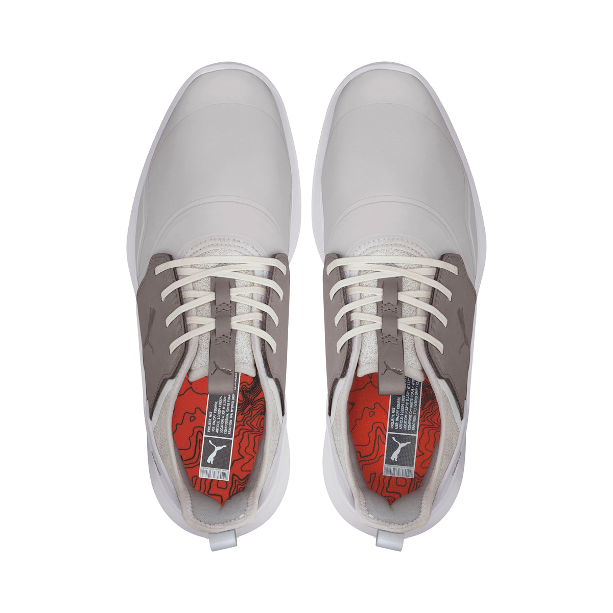 Puma IGNITE NXT Crafted Golf Shoes - Puma White/High Rise