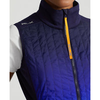 RLX Ralph Lauren Women's Quilted Hybrid Full Zip Vest - Active Ombre