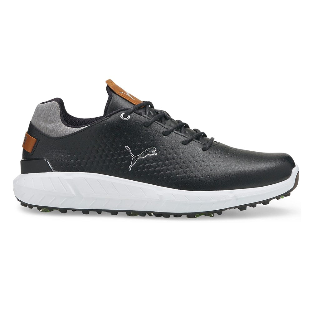 Puma Ignite Articulate Leather Golf Shoes - Puma Black/Puma Silver