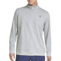 Puma ap Cloudspun Castle Golf Quarter -Zip - Mirage Grey Heather