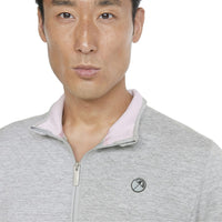 Puma ap Cloudspun Castle Golf Quarter -Zip - Mirage Grey Heather