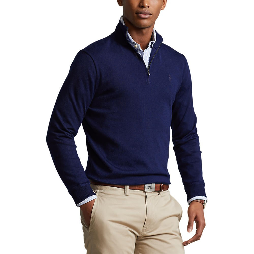 Polo Golf Ralph Lauren Half Zip Stick - French Navy