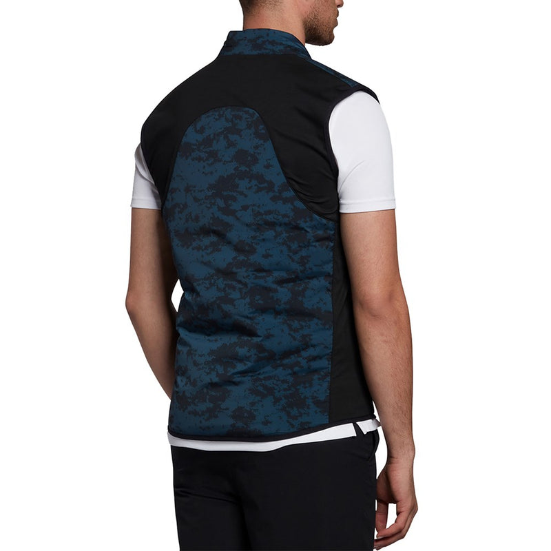 Lyle & Scott Seafoam Gilet  - Dark Navy / Light Navy