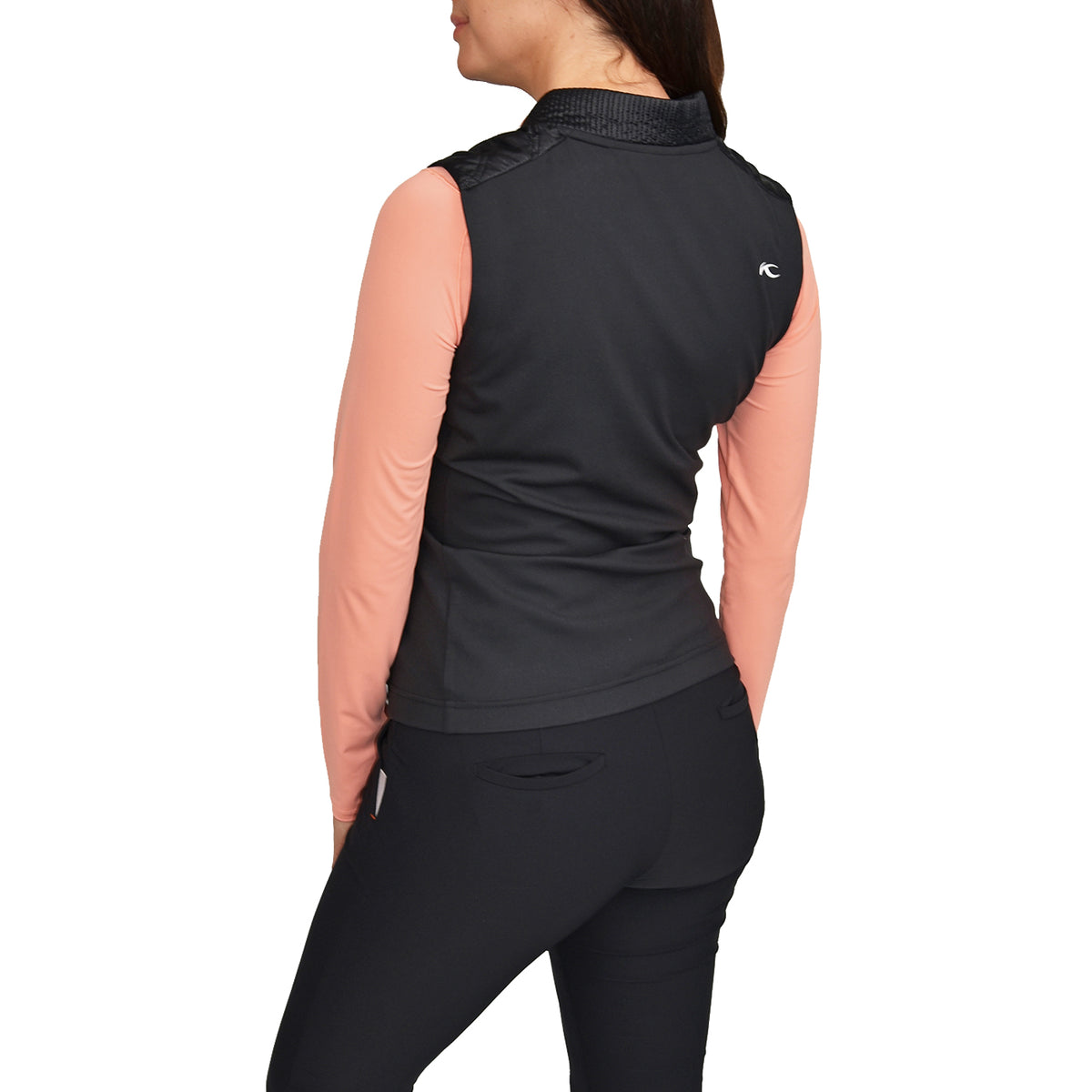 KJUS Women's Retention Golf Vest - Black