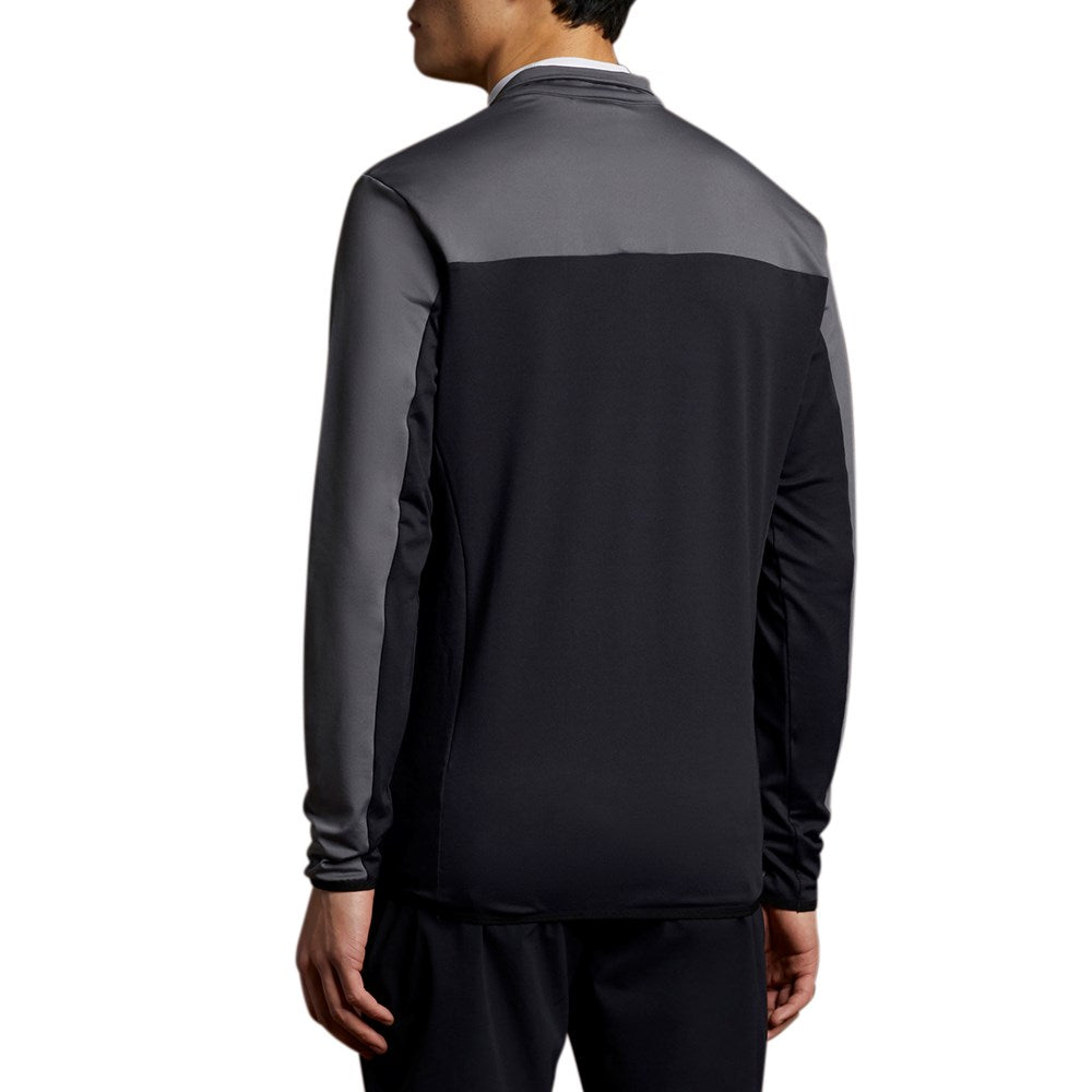 Lyle & Scott Color Block Midlayer - True Black