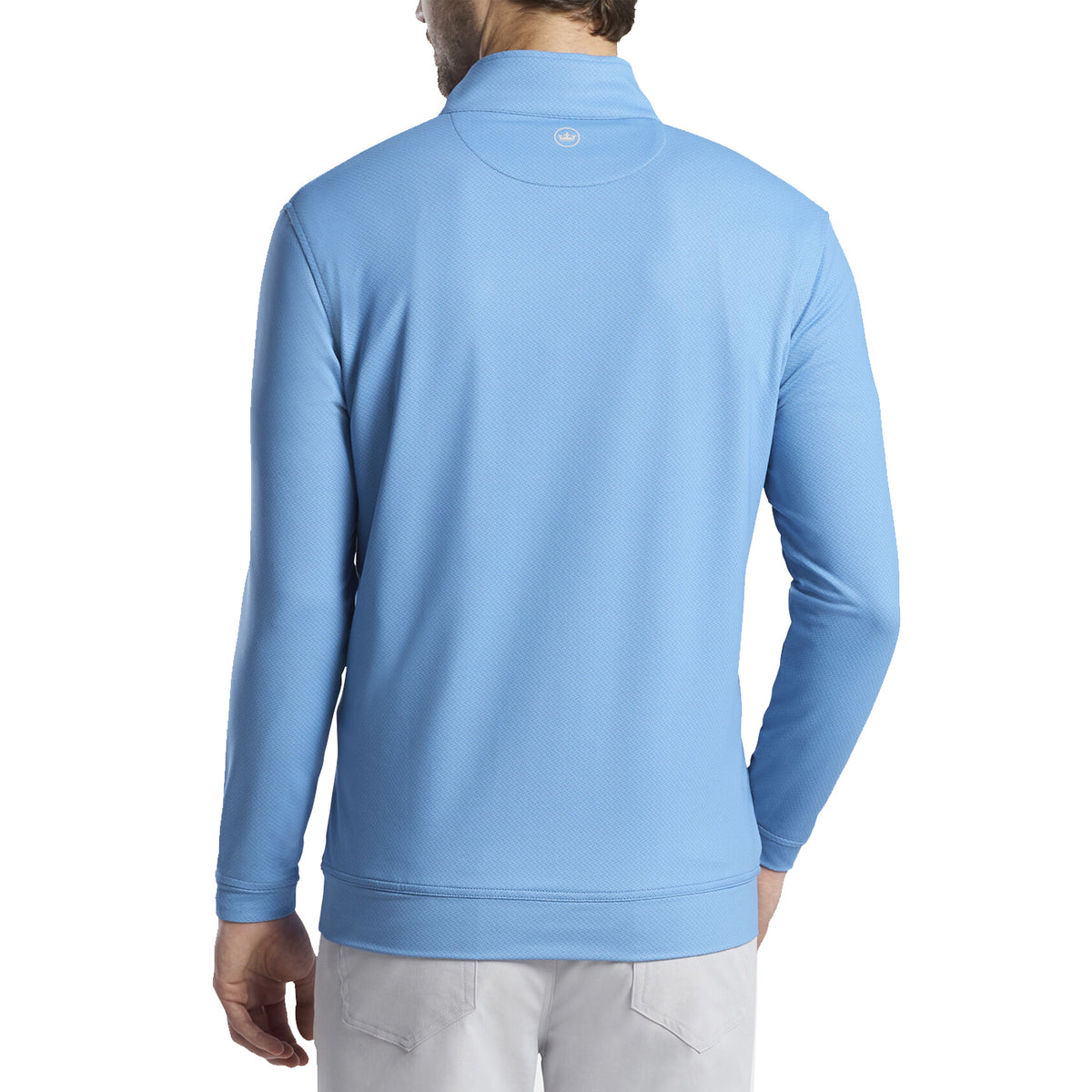 Peter Millar Perth Stitch Performance Quarter-Zip - Cape Blue