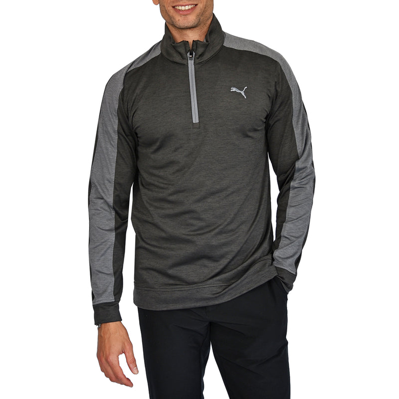 Puma Cloudspun T7 Golf 1/4 Zip 2.0 -  Puma Black/Quiet Shade