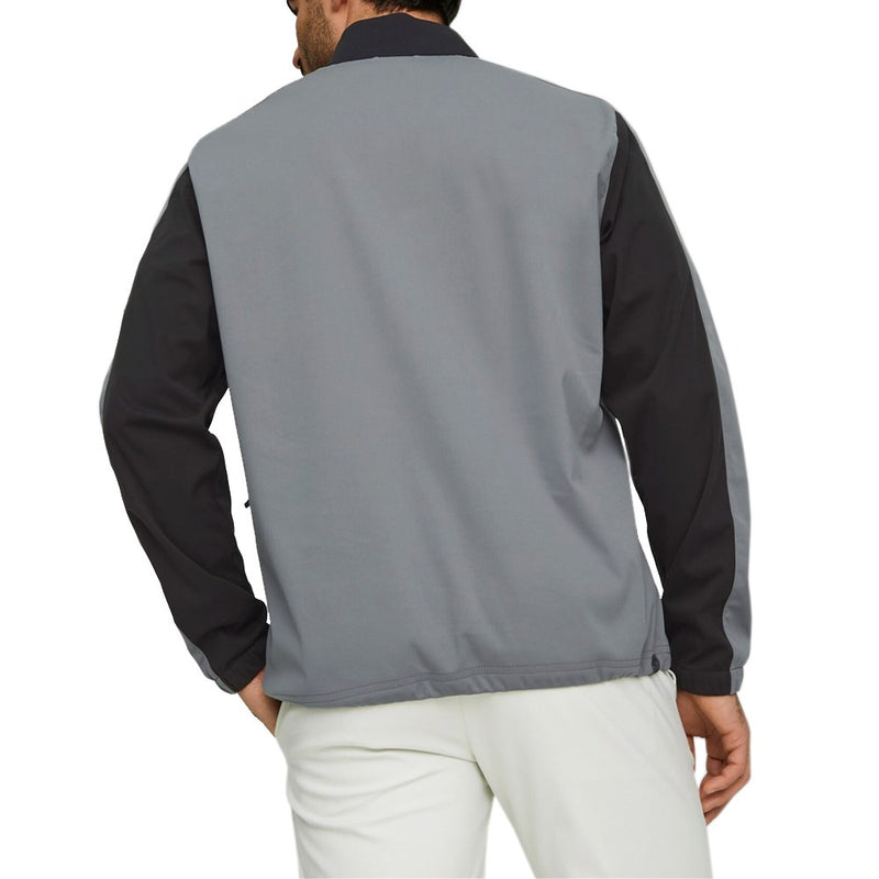 Puma Momentum Woven Golf 1/4 Zip - Puma Black/Quiet Shade