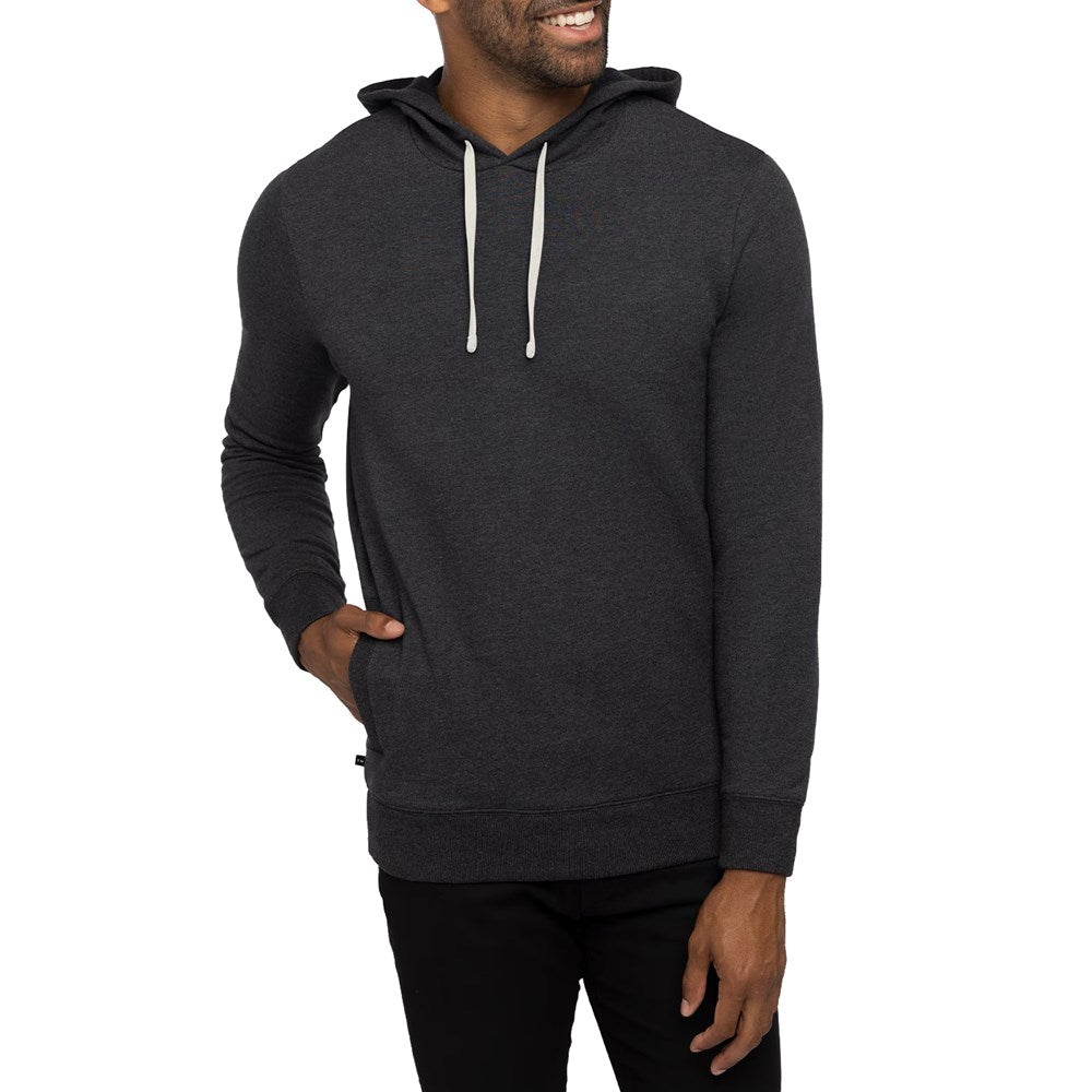 Travis Mathew Cloud Hoodie - Heather Black