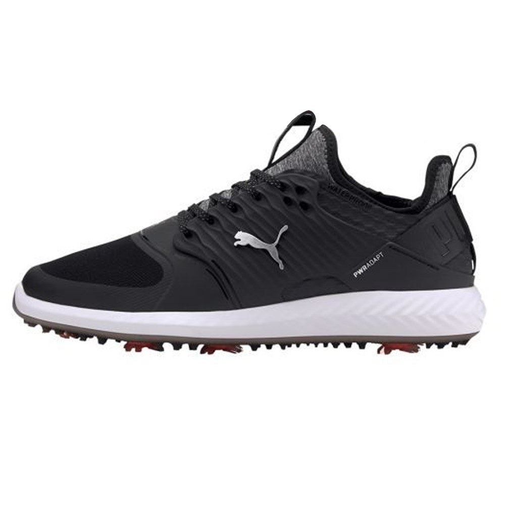 Puma Ignite Pwradapt burade golfskor - Puma Black/Puma Silver