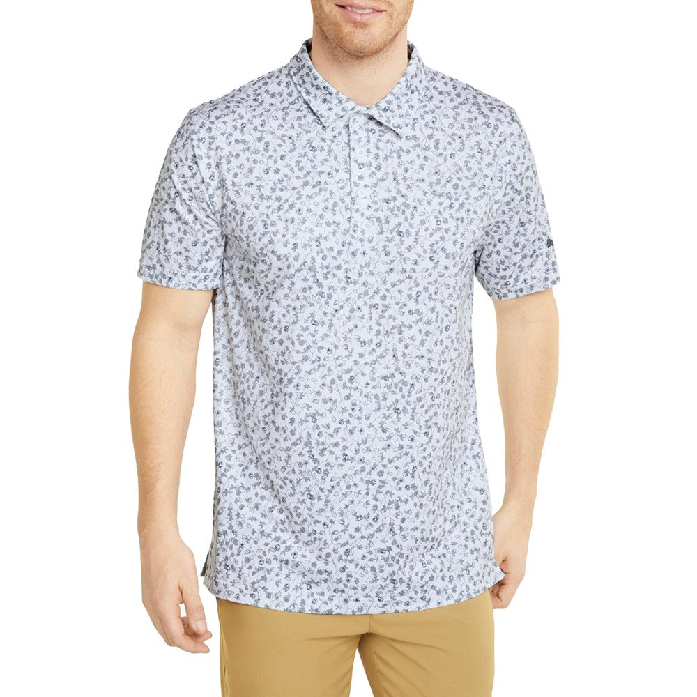 Puma Fancy Plants Golf Polo - Bright White/Tyst Shade