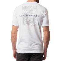 Travis Mathew Road Map Golf Tee - White